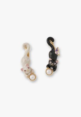 ＜ANNA SUI (Women)＞猫モチーフ　イヤリング　ＳＡＭＥ１５０３　　ＸＸ